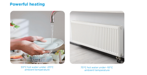 Pompe à chaleur <span class=keywords><strong>air</strong></span>-<span class=keywords><strong>eau</strong></span> Midea Electric M-Thermal Arctic HT 12-16kW Monobloc Haute Température <span class=keywords><strong>Chauffe</strong></span>-<span class=keywords><strong>eau</strong></span> A+++ ERP Compresseur Inverter Intelligent - Product Image 5