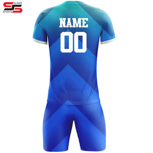 Ensemble d'uniformes de football - Manches courtes, design imprimé, tissu respirant - Product Image 2