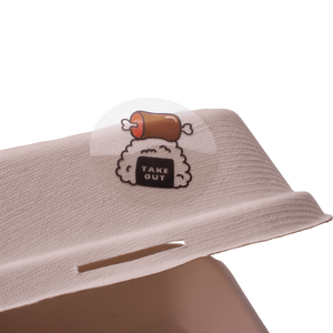 Autocollants en vinyle transparent découpés sur mesure, imperméables, pour l'emballage alimentaire, les pots de confiture et les boîtes repas - Product Image 4