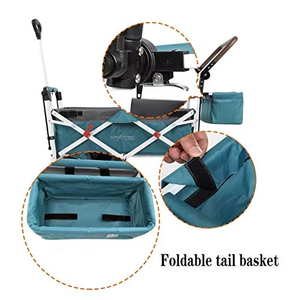 Outdoor Utility Portable Shopping Boller wagen mit Regenschutz - Product Image 5