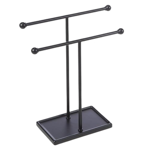 Modern Looking <b>Metal</b> Iron <b>Black</b> Color High Selling Towel Holding Bathroom Accessories for Home Washroom Usage - Product Image 1