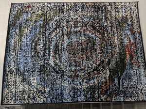 พรม9x12, พรมตุรกีขนาดใหญ่, พรมสีน้ำเงินเข้ม, พรม oushak, พรมตุรกีขนาดใหญ่, พรมพื้นที่9x12, พรมสีเบจ, - Product Image 5