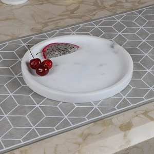 Bandeja de Servir Personalizable de Madera y Mármol de Diseño Moderno, de la Mejor Calidad, Directo de Fábrica, Decoración Navideña, Especial para las Fiestas, Garantía de Bajo Precio - Product Image 1