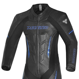 Maxler Men's Windproof Waterproof Plus Size Racing Leather Motorcycle Suit CE Level 1 Approved % Leather Fabric Custom Logo - Product Image 3