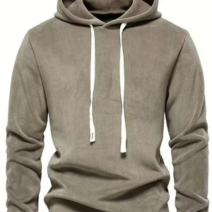 เสื้อฮู้ดดี้ดีไซน์ใหม่ พรีเมียม ผ้าฝ้าย 100% บุขนนุ่ม อุ่นสบาย สไตล์ฤดูหนาว พร้อมบริการสกรีนแบรนด์ ลายเรียบ - Product Image 1