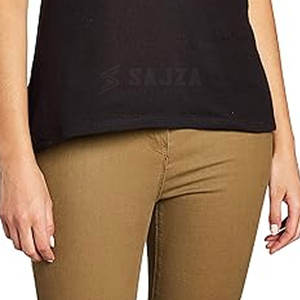 Camiseta de Tirantes de Punto para Mujer, Venta Directa de Fábrica, Transpirable, Ecológica, Ligera, Mezcla de Algodón - Product Image 5