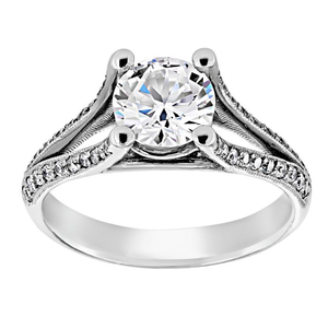 Personalizado Radiant D VVS Moissanite Diamond 10K Oro amarillo Anillo de bodas Set GRA Certificado Pass Diamond Tester Anillo de compromiso - Product Image 1