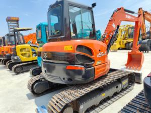 รถขุดตีนตะขาบขนาดเล็กสำหรับ Kubota U55 5ton ญี่ปุ่นแท้น้ำหนักปฏิบัติการส่วนประกอบหลักเกียร์มอเตอร์ - Product Image 5