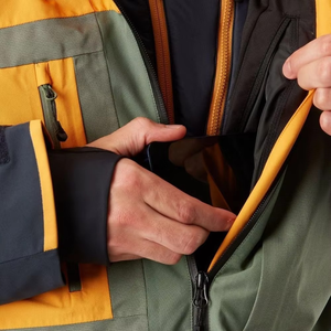 Chaqueta de esquí personalizada para hombre, OEM, impermeable, transpirable, aislante, para nieve, marca privada, ropa deportiva para exteriores - Product Image 5