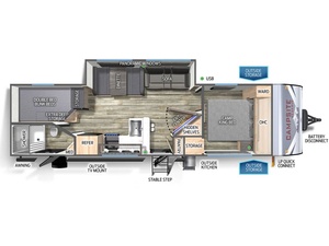 2026 Used F-o-r-e-s-t R-i-v-e-r Campsite R-e-s-e-r-v-e 26CJ - Product Image 3