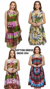 ชุดเดรสผ้าฝ้ายดีไซน์เนอร์สไตล์โบโฮสำหรับผู้หญิงชุดเดรสผ้าฝ้ายพิมพ์ทันสมัยระบายอากาศได้ดีซักได้ - Product Image 5