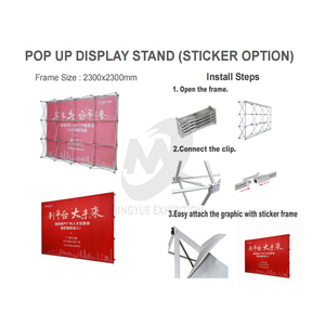 Chuyên nghiệp có thể gập lại cho Velcro <span class=keywords><strong>Backdrop</strong></span> đứng với độ bền cao căng thẳng vải cho thuốc nhuộm thăng hoa <span class=keywords><strong>in</strong></span> ấn trong Thương hiệu chương trình khuyến mãi - Product Image 6