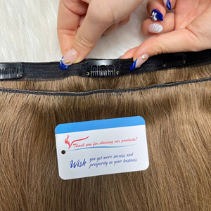 Haute qualité 100% extensions de cheveux humains droits vietnamiens piano couleur Combo disponible en pièces de gros avec cheveux Clip-In - Product Image 2