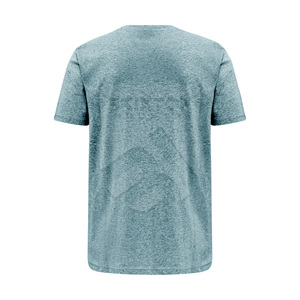 T-shirt personnalisé 100 % coton pour homme, coupe droite, manches courtes, streetwear, sérigraphie, couleur unie, OEM, décontracté, respirant, écologique, séchage rapide - Product Image 3