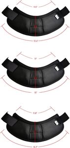 Bottes de cloche de cheval Bottes de cloche de cheval sans rotation, sabot balistique équin Bottes de cloche de portée Produits de course de chevaux anglais d'Inde - Product Image 6