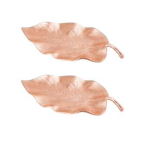 Pays rond plats et assiettes en aluminium métal forme ronde plaqué or bol feuille Design fantaisie moderne maison bol décoratif - Product Image 5