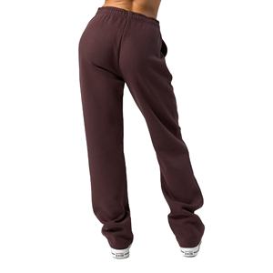 Pantalon de survêtement sport taille haute pour femme, ample, décontracté, avec cordon de serrage, poche, tissu coupe-vent, vêtements de travail foncés - Product Image 3