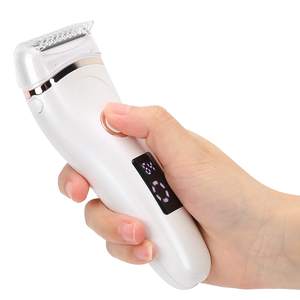 Afeitadora Eléctrica Recargable por USB para Mujer, Indolora (IPX7), Afeitadora Rotatoria de Doble Cuchilla, Lavable, para el Cuerpo - Product Image 4