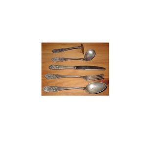 Juego de cubiertos antiguos simples de diseño moderno hecho a mano de calidad superior para uso doméstico y en restaurantes - Product Image 4