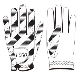 Dernier modèle Vente à Chaud Gants de Golf Logo Personnalisé Haute Qualité Respirant Antidérapant Prix de Gros Gants de Sports de Plein Air - Product Image 4