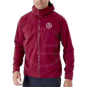 Chaqueta cortavientos deportiva para hombre con paneles de contraste y chaqueta cortavientos de corte atlético para hombre - Product Image 3