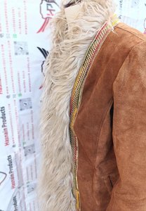 Manteau Afghan Penny Lane en cuir suédé manteau en fausse fourrure garniture vintage outerwear1 Topshop rétro afghan Penny Lane manteau 70s en daim long - Product Image 3