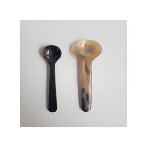 Cuchara de sal de cuerno de diseño elegante para el hogar a precio barato Cuchara de cubiertos de cuerno de búfalo de la mejor calidad para restaurante al por mayor - Product Image 4