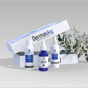 Kit de Peeling Iluminador y Reafirmante Dermasky de Alta Calidad de 30 ml con Ácido Mandélico para Blanquear y Reafirmar la Piel del Rostro - Product Image 3