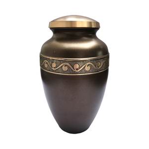 Urna artesanal para cenizas humanas | Recuerdo conmemorativo Premium | Caja de urna de latón para adultos Premium - Product Image 5