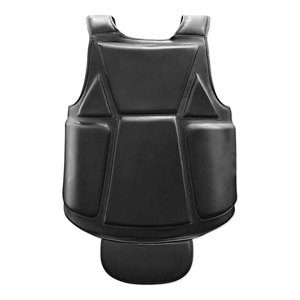 Protège-poitrine en cuir/PU de haute qualité, écologique, pour les arts martiaux, le kickboxing, le muay thai, le karaté, entraînement - Product Image 2