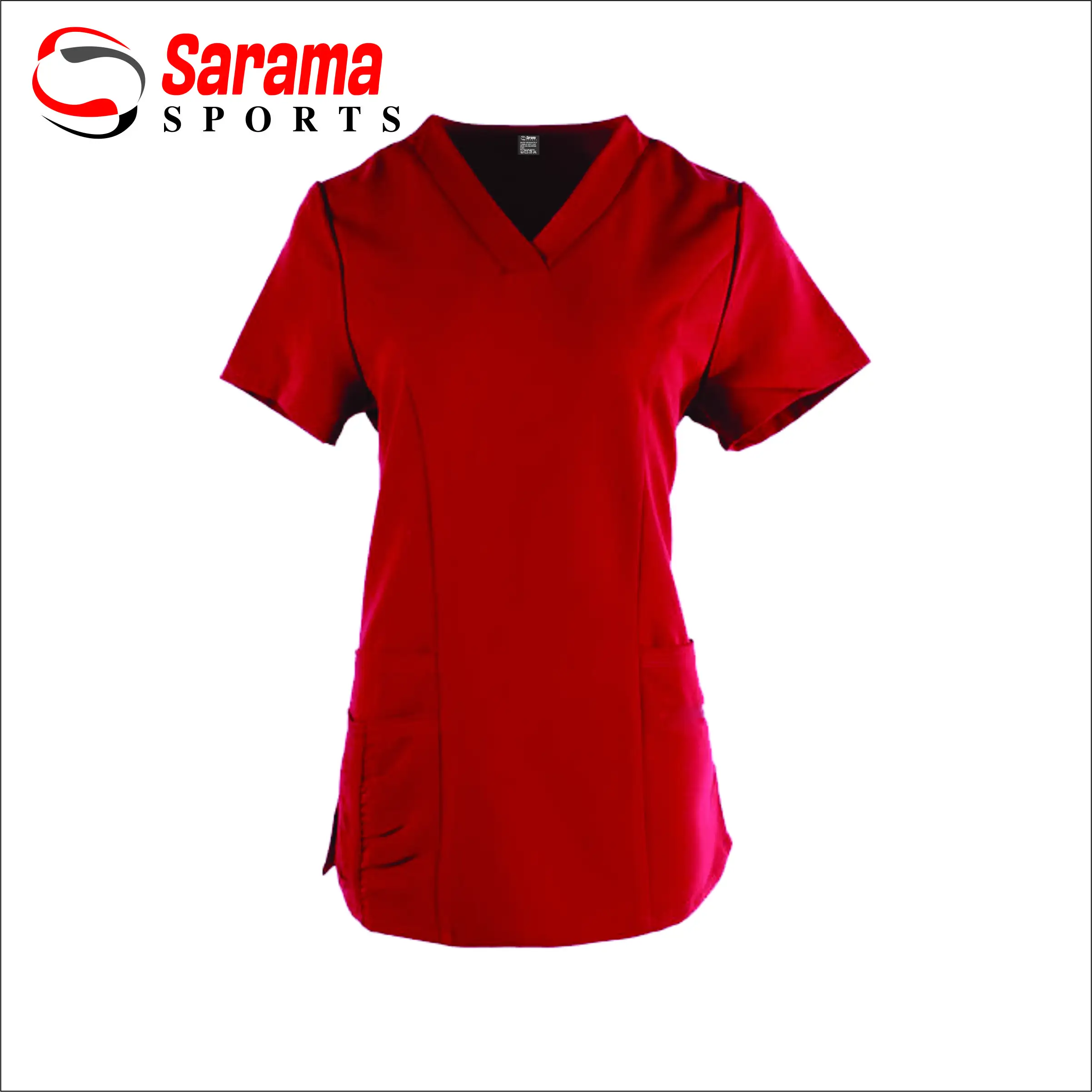 SARAMA SPORTS Wholesale Medical Scrub Vendors Stretch Nurses Fabric for Hospital Uniform Men and Women