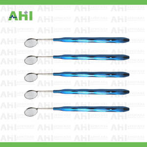 ชุดด้ามจับเครื่องขูดหินปูนสแตนเลสแบบกลวง พร้อมกระจก  แบบใช้มือ  เครื่องมือชั้นคลาส 1 ได้รับการรับรองมาตรฐาน CE รุ่น AH-100 รับประกัน 3 ปี - Product Image 3