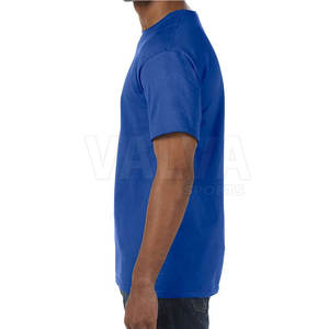 Camiseta de Hombre Nueva de Alta Calidad 2024, 100% Algodón, Transpirable, Tejida, Cuello Redondo, Logotipo Personalizado Impreso, Servicio OEM - Product Image 6
