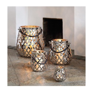 High Quality Silver and Golden Finish Metal Tea <b>Light</b> Votive Iron Indoor & <b>Outdoor</b> <b>Christmas</b> <b>Decoration</b> - Product Image 1