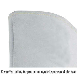 ถุงมือหนังแพะสำหรับผู้ชาย, ถุงมือทำงานหนักสำหรับการก่อสร้างคลังสินค้าและทำสวน - Product Image 2