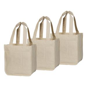 Sac fourre-tout en toile de coton couleur crème, personnalisable, 100 % authentique, réutilisable, très vendu, à bas prix - Product Image 1
