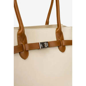 Bolso cruzado estructurado en cuero genuino Dollar - Hecho en Italia - Art. 25388 - Product Image 4