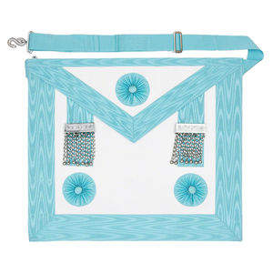 Tablier maçonnique personnalisé de bonne qualité de haute qualité pour logo brodé prix le plus bas meilleur matériel tabliers maçonniques Regalia - Product Image 1