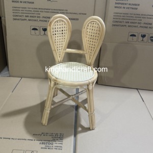 Silla Infantil de Ratán Tejida a Mano para Alquiler en Eventos, Bodas, Fiestas, Cumpleaños, Estudio de Fotografía, Venta al Por Mayor - Product Image 2