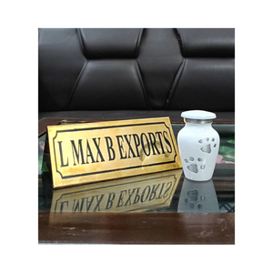 India-Made Hot Selling Metal <b>Funeral</b> <b>Supplies</b> Brass/ Aluminium Keepsake Cremation Urns for Wholesale Buyers at Exclusive Price - Product Image 1