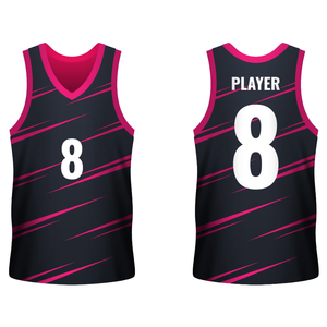 Vente en gros 160 GSM maillot de sport personnalisé léger respirant maille tissu Durable imprimé maillot de basket-ball conception sublimée - Product Image 3