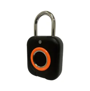 Smart Finger Print Portable Lock Safety Remote Smart Fingerprint Padlock Made in Taiwan