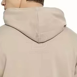 Sudaderas con Capucha para Hombre para Uso en Exteriores e Invierno - Diseño con Capucha de Color Sólido, Algodón/Poliéster Transpirable, Tallas y Colores Personalizados - Product Image 5