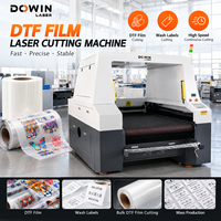Machine de découpe laser professionnelle 9070 90x70cm pour film DTF, alimentation automatique pour film DTF en rouleau, découpe d'étiquettes d'entretien