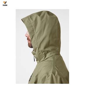 OEM vente en gros vestes Softshell longues pour hommes personnalisé automne mince vêtements de travail respirant coupe-vent imperméable extérieur sans capuche pour - Product Image 6