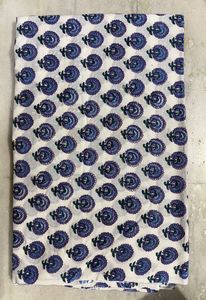 Handcrafted 100% Cotton Hand <b>Block</b> Printed Fabric Jaipur Handmade Traditional Eco Friendly Breathable <b>Block</b> Print Cotton Fabric - Product Image 3