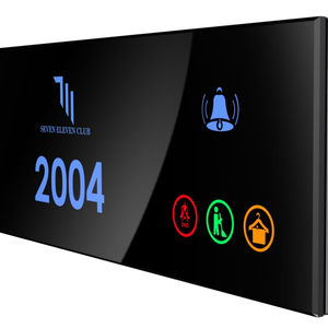 Fox domoties – panneau tactile en verre cristal, hôtel intelligent avec numéro de chambre DND, interrupteur de sonnette propre, interrupteur de lumière contrôlé par Wifi - Product Image 1