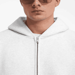 Vente en gros OEM Sweat à capuche zippé pour hommes de haute qualité, confortable pour l'hiver, décontracté 100% coton polaire Streetwear avec impression personnalisée - Product Image 3