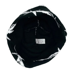 Bonnets tricotés personnalisés en gros, bonnets d'hiver chauds avec logo brodé, acrylique lourd, unisexe, OEM, couvre-chef - Product Image 3