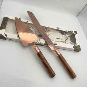 ชุดมีดส้อมส้อมมีดทองเหลืองสไตล์เครื่องใช้บนโต๊ะอาหารสำหรับใช้ในครัวร้านอาหารและด้ามจับทำจากเรซิน - Product Image 5